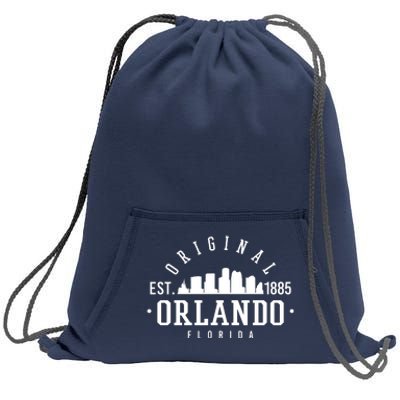 Original Orlando Florida Est 1885 Sweatshirt Cinch Pack Bag