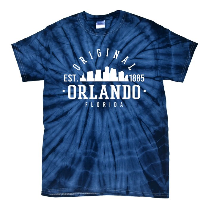 Original Orlando Florida Est 1885 Tie-Dye T-Shirt