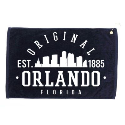 Original Orlando Florida Est 1885 Grommeted Golf Towel