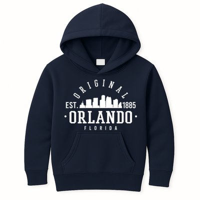 Original Orlando Florida Est 1885 Kids Hoodie