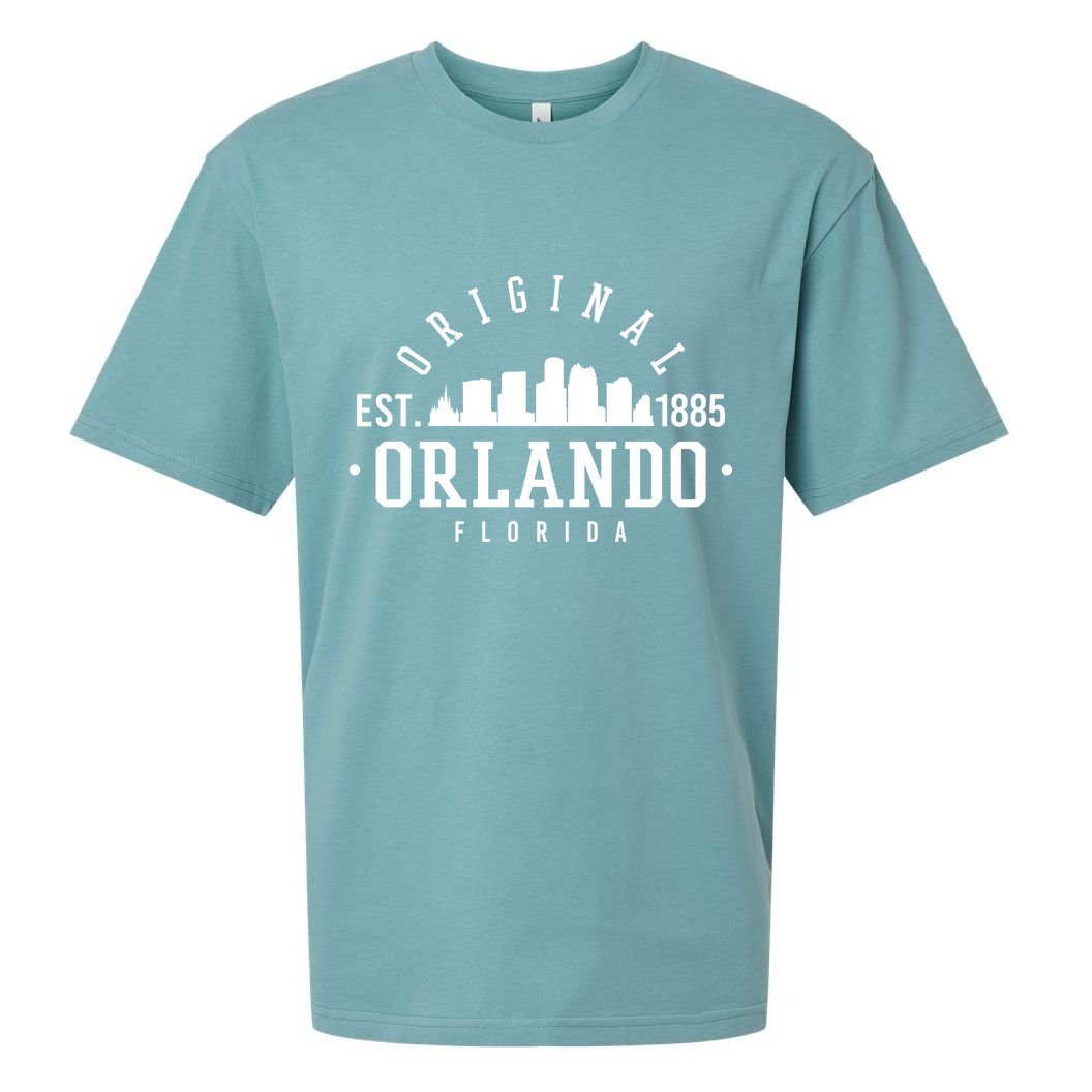 Original Orlando Florida Est 1885 Sueded Cloud Jersey T-Shirt