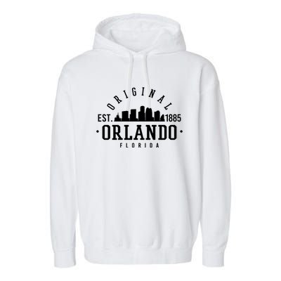 Original Orlando Florida Est 1885 Garment-Dyed Fleece Hoodie