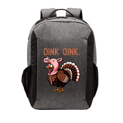 Oink Oink Funny Thanksgiving Turkey In A Pig Disguise Vector Backpack
