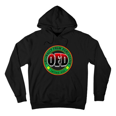 Ofd Originally From Dorchester Born In The 617 Massachusetts Hoodie