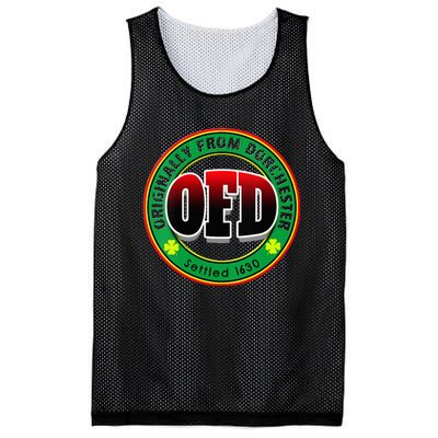 Ofd Originally From Dorchester Born In The 617 Massachusetts Mesh Reversible Basketball Jersey Tank