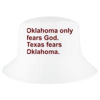 Oklahoma Only Fears God Texas Fears Oklahoma Cool Comfort Performance Bucket Hat