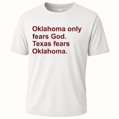 Oklahoma Only Fears God Texas Fears Oklahoma Performance Shirt