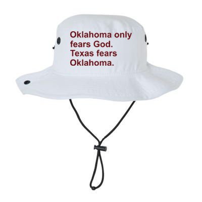 Oklahoma Only Fears God Texas Fears Oklahoma Bucket Hat