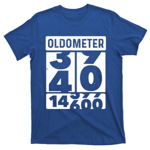 Odometer Oldometer Funny 40th Birthday Turning 40 Bfunny Giftday Gift Cool Gift T-Shirt