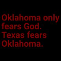 Oklahoma Only Fears God Texas Fears Oklahoma Sustainable Knit Beanie