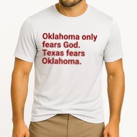 Oklahoma Only Fears God Texas Fears Oklahoma Cooling Performance Crew T-Shirt