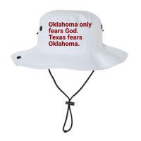 Oklahoma Only Fears God Texas Fears Oklahoma Bucket Hat