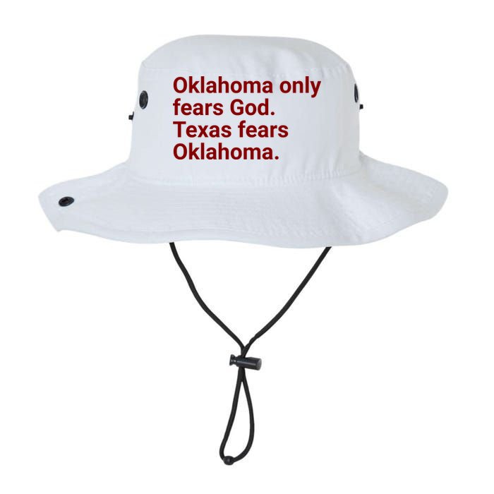 Oklahoma Only Fears God Texas Fears Oklahoma Bucket Hat