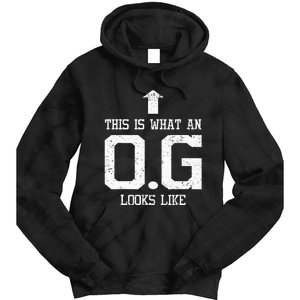 Og Original Gangster Gift For Dad Grandpa Uncle Tie Dye Hoodie