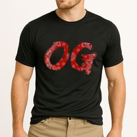 Og Original Gangster Compton Red Bandana Cooling Performance Crew T-Shirt