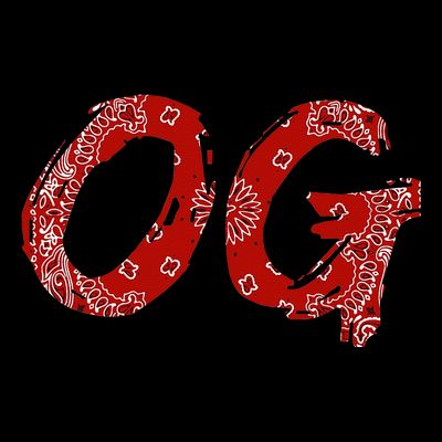 Og Original Gangster Compton Red Bandana T-Shirt