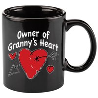 Owner Of Grannys Heart Cute Gift 11oz C Handle Ceramic Mug