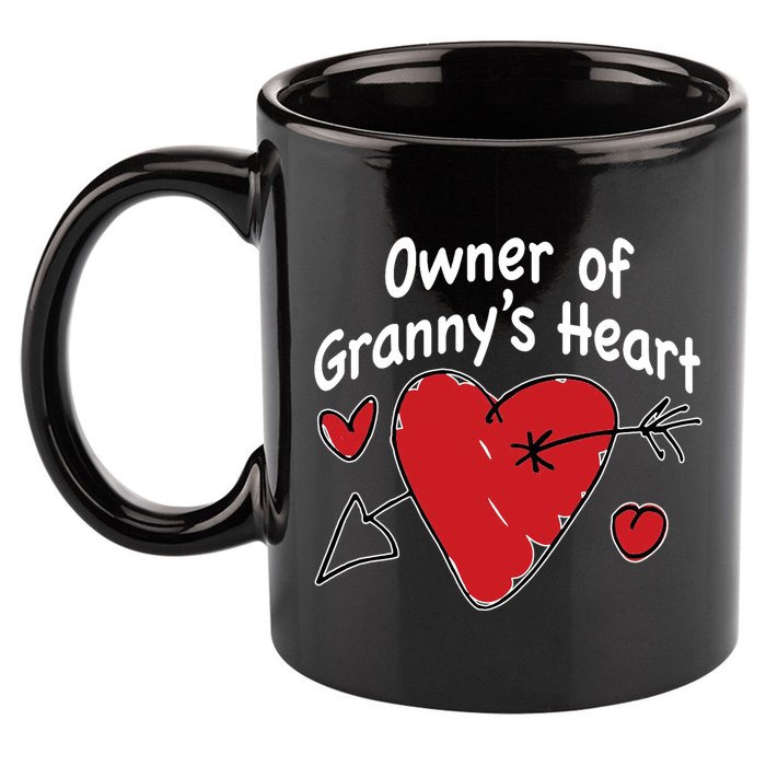 Owner Of Grannys Heart Cute Gift 11oz C Handle Ceramic Mug