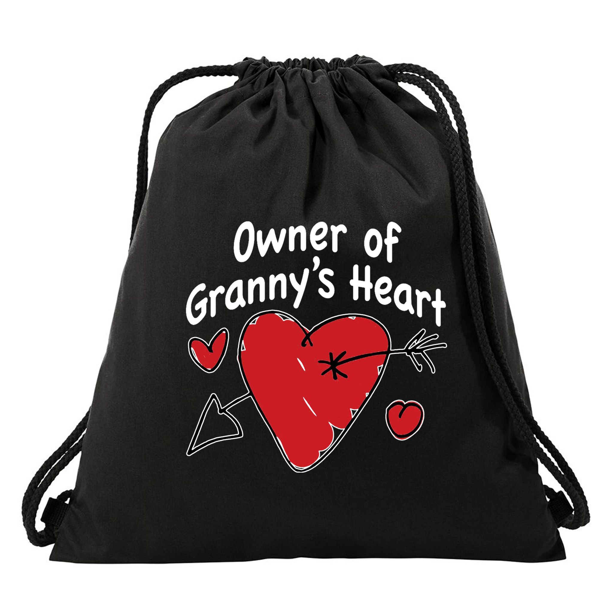 Owner Of Grannys Heart Cute Gift Drawstring Bag