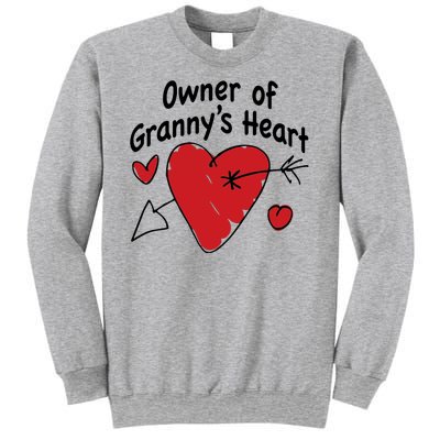 Owner Of Grannys Heart Cute Gift Sweatshirt