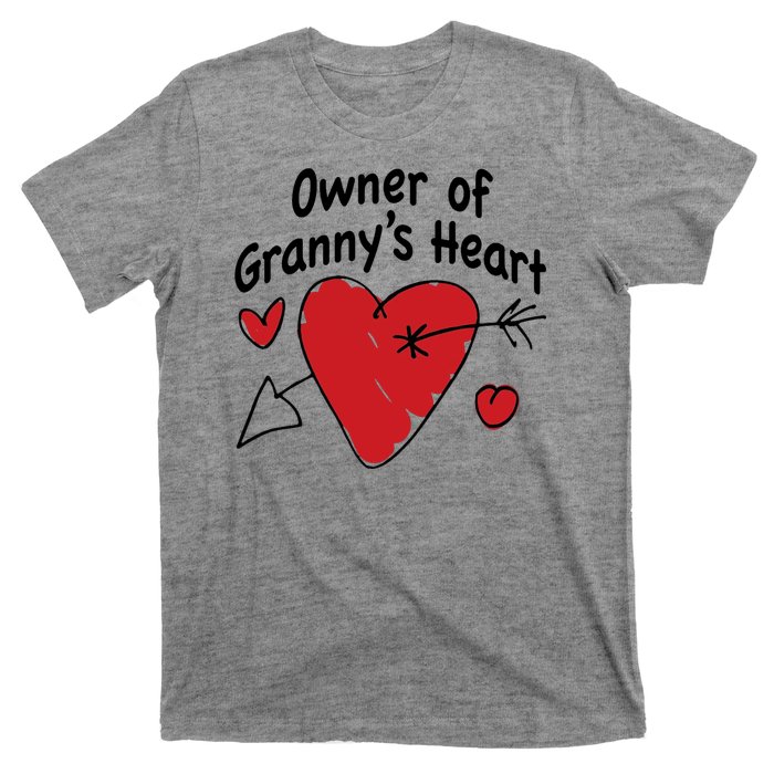 Owner Of Grannys Heart Cute Gift T-Shirt