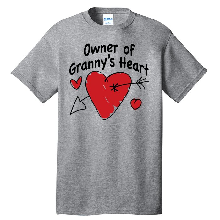 Owner Of Grannys Heart Cute Gift Tall T-Shirt