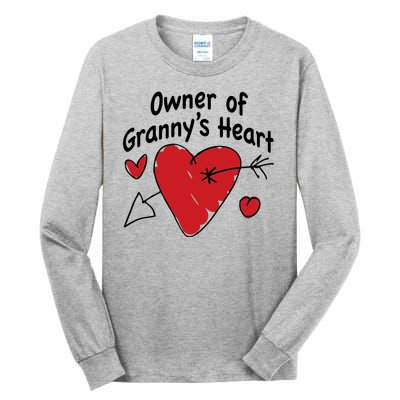 Owner Of Grannys Heart Cute Gift Tall Long Sleeve T-Shirt