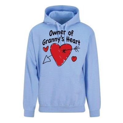 Owner Of Grannys Heart Cute Gift Unisex Surf Hoodie