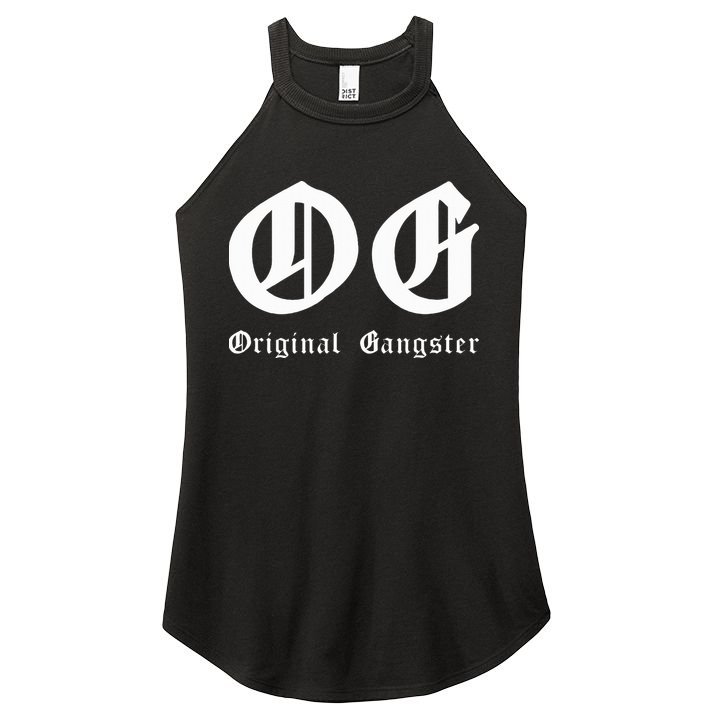 Og Original Gangster Women's Perfect Tri Rocker Tank