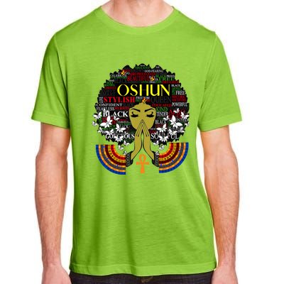 Orisha Oshun Gift Goddess Of Divinity Femininity And Love Cute Gift Adult ChromaSoft Performance T-Shirt