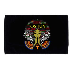 Orisha Oshun Gift Goddess Of Divinity Femininity And Love Cute Gift Microfiber Hand Towel