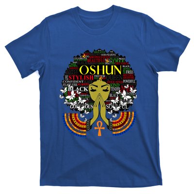 Orisha Oshun Gift Goddess Of Divinity Femininity And Love Cute Gift T-Shirt