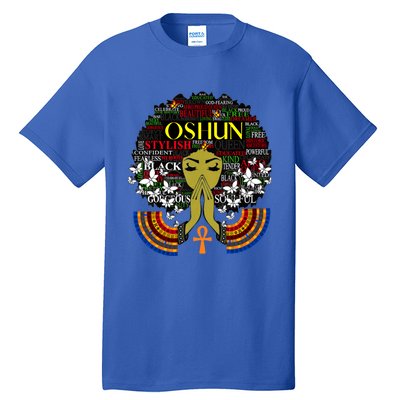 Orisha Oshun Gift Goddess Of Divinity Femininity And Love Cute Gift Tall T-Shirt