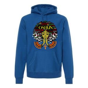 Orisha Oshun Gift Goddess Of Divinity Femininity And Love Cute Gift Premium Hoodie