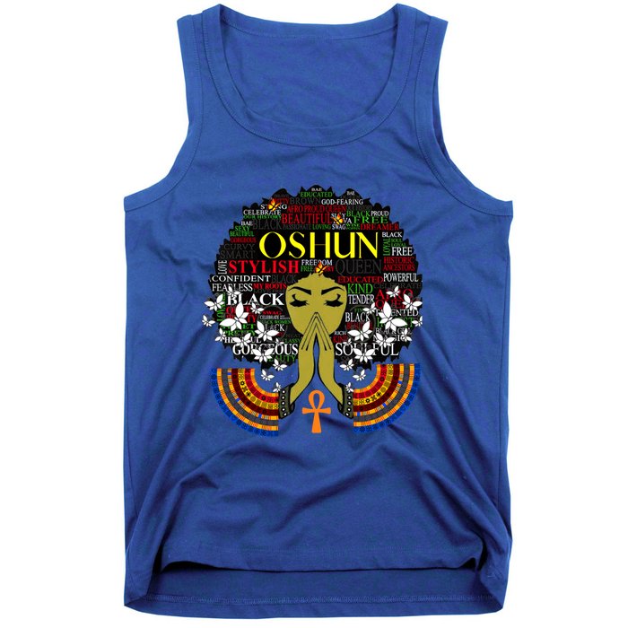 Orisha Oshun Gift Goddess Of Divinity Femininity And Love Cute Gift Tank Top