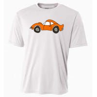 Orange Opel GT Cartoon Cooling Performance Crew T-Shirt