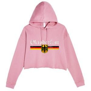 Oktoberfest Octoberfest German Drinking Festival Crop Fleece Hoodie