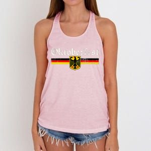 Oktoberfest Octoberfest German Drinking Festival Women's Knotted Racerback Tank