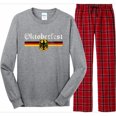 Oktoberfest Octoberfest German Drinking Festival Long Sleeve Pajama Set