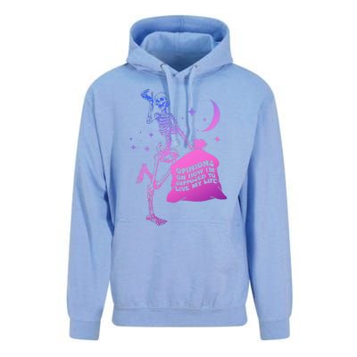 Opinions On How IM Supposed To Live My Life Quote Unisex Surf Hoodie