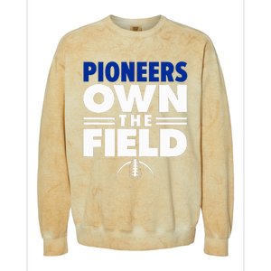 Olentangy Orange High School Own The Field Colorblast Crewneck Sweatshirt