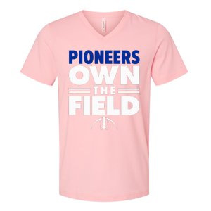 Olentangy Orange High School Own The Field V-Neck T-Shirt