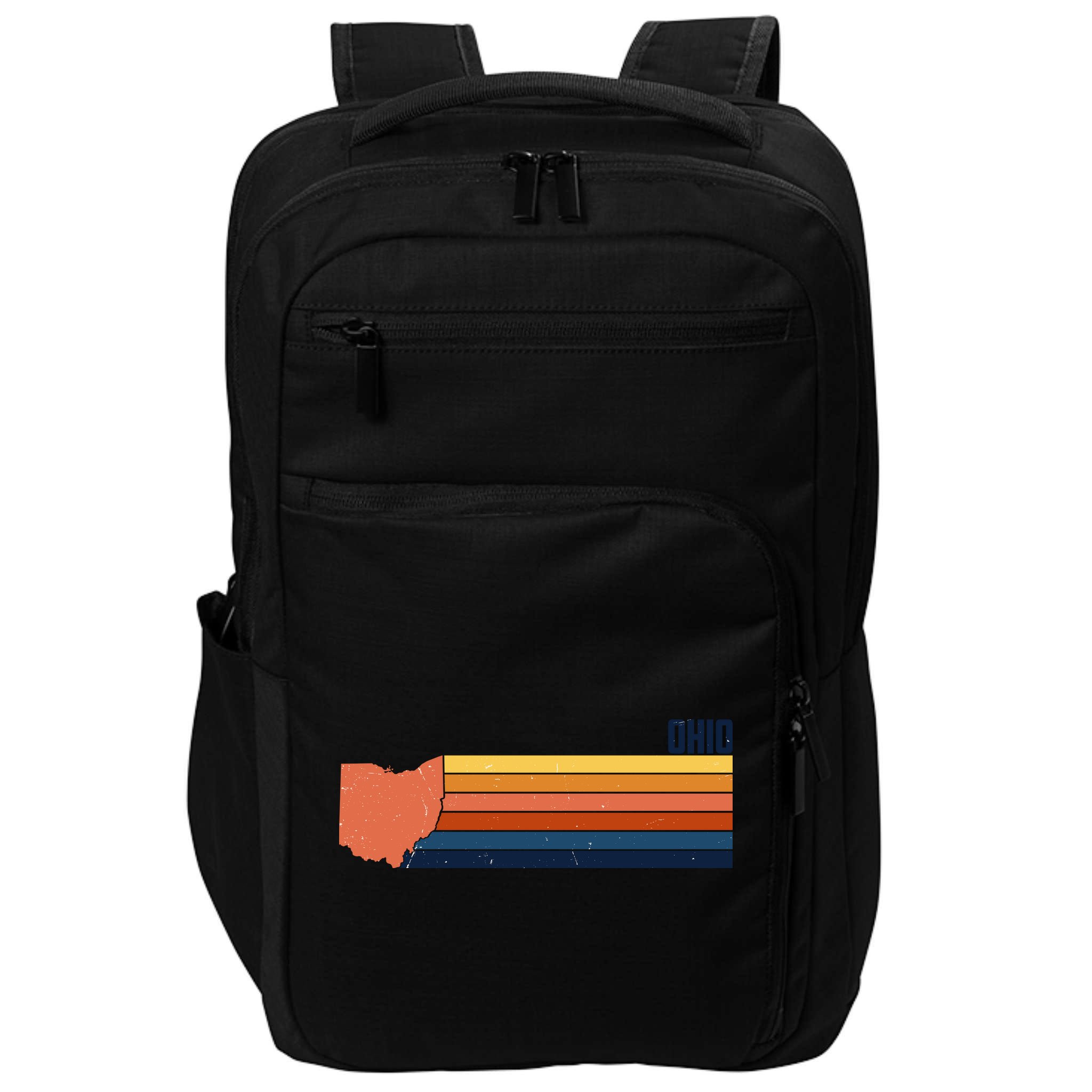 Retro Vintage Ohio Impact Tech Backpack