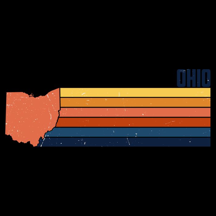 Retro Vintage Ohio Backpack