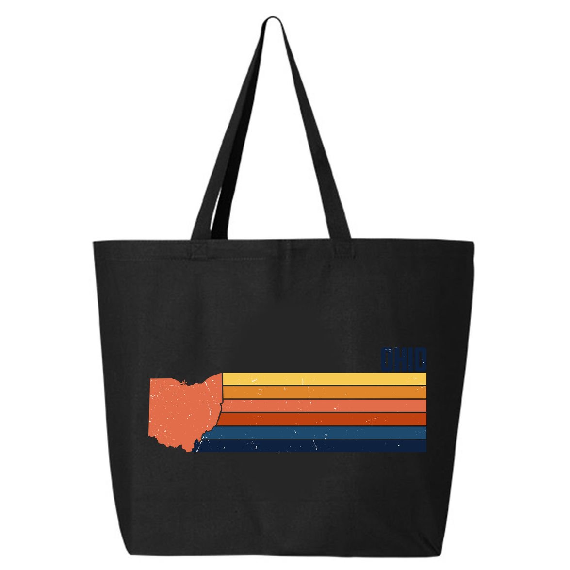 Retro Vintage Ohio 25L Jumbo Tote