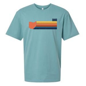 Retro Vintage Ohio Sueded Cloud Jersey T-Shirt