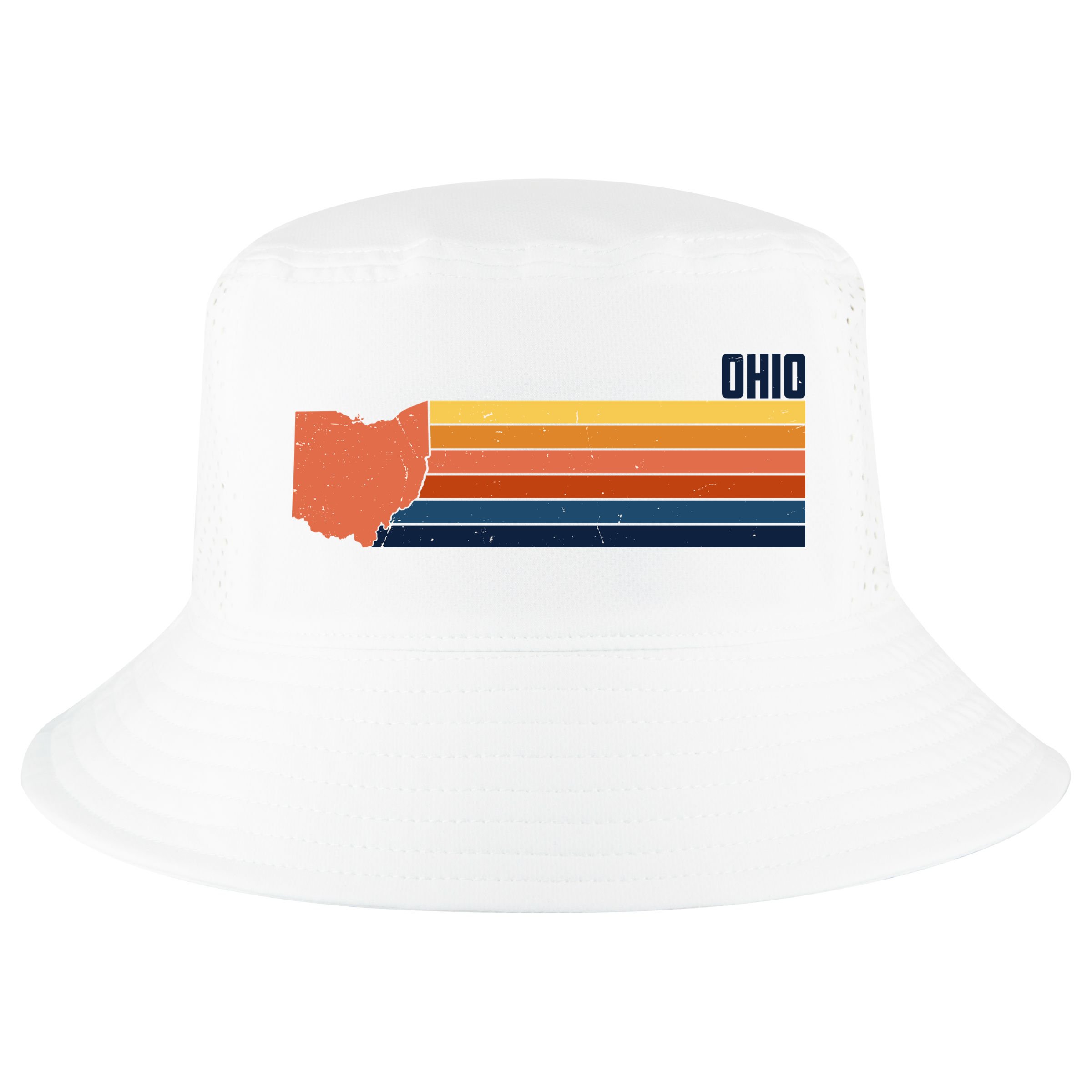 Retro Vintage Ohio Cool Comfort Performance Bucket Hat