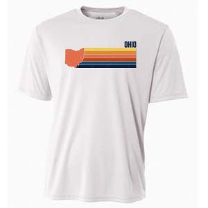 Retro Vintage Ohio Cooling Performance Crew T-Shirt