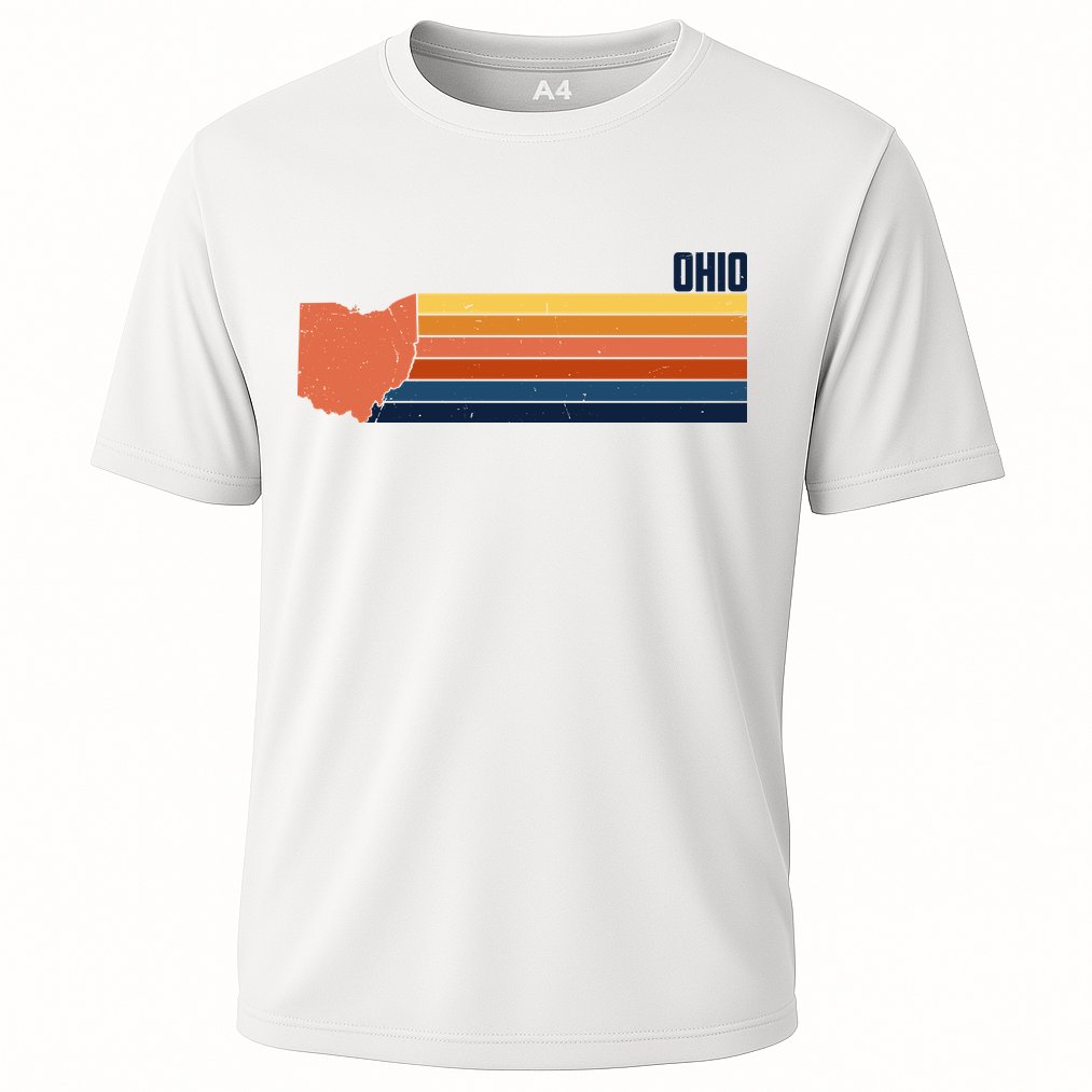 Retro Vintage Ohio Performance Shirt