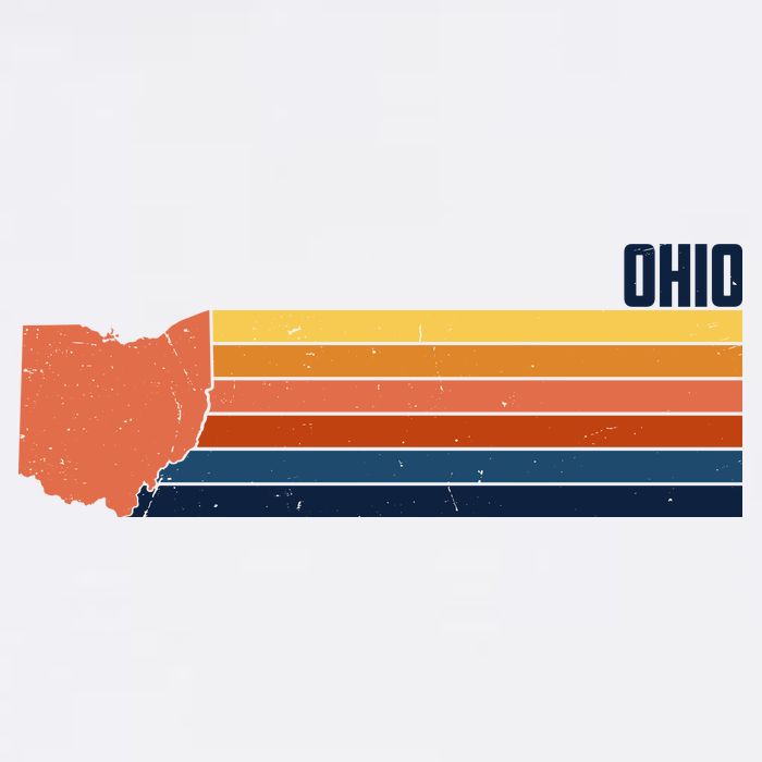 Retro Vintage Ohio Performance Shirt